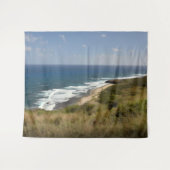 Tropical Beach Caribbean Blue Sea Wandteppich (Vorderseite (Horizontal))