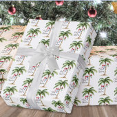 Tropical Beach Christmas Geschenkpapier