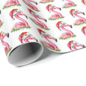 Tropical Beach Christmas Geschenkpapier (Rolleneckpunkt)