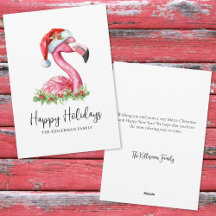 Tropical Beach Christmas Happy Holidays