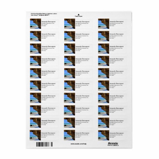 Tropical Beach Coast mit Big Rock-Adresse (Vorne)