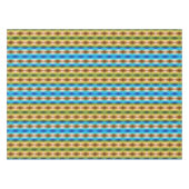 Tropical Beach Colored Kaleidoskop Abstrakt Art Tischdecke (Vorderseite (Horizontal))