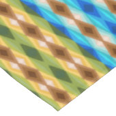 Tropical Beach Colored Kaleidoskop Abstrakt Art Tischdecke (Schrägansicht)