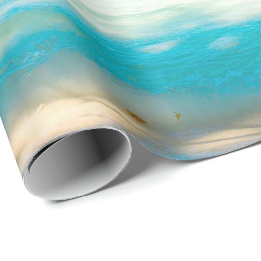 Tropical Beach Decoupage Geschenkpapier (Rolleneckpunkt)