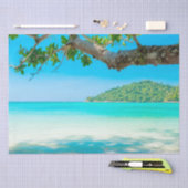 Tropical Beach Decoupage Seidenpapier (Handwerk)