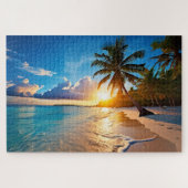 Tropical Beach Destination Puzzle (Horizontal)