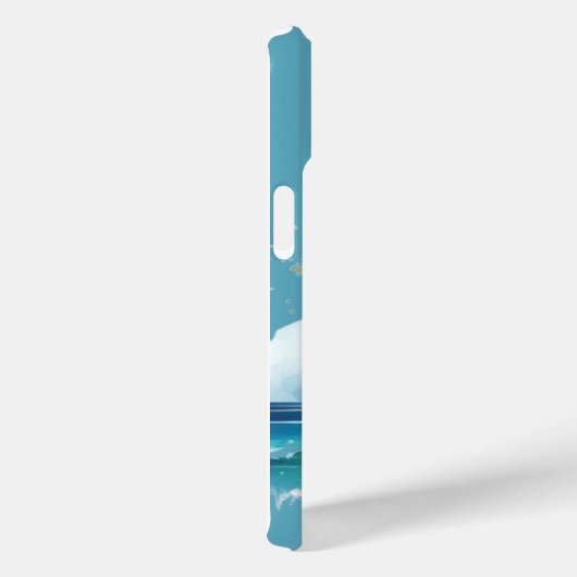 Tropical Beach Escape Turtle’s Journey Case-Mate iPhone Hülle (Rückseite / Rechts)