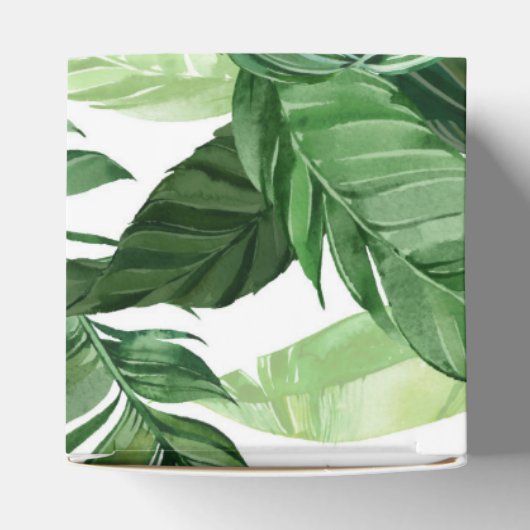 Tropical Beach Foliage Geschenkschachtel (Oben)