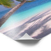 Tropical Beach Foto Print (Ecke)