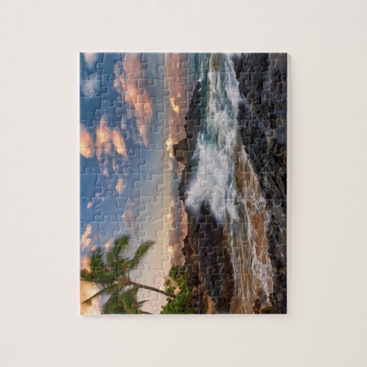 Tropical Beach Game Puzzle (Vertikal)