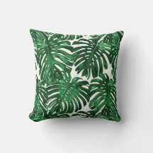 Tropical Beach Green Palm Jungle Blätter