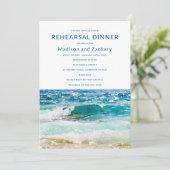 Tropical Beach Hochzeit Probe Dinner (Stehend Vorderseite)