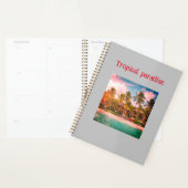 Tropical Beach Hotel Design Spiralplaner Planer (Anzeige)