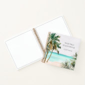 Tropical Beach House Ferienvermietung Gästebuch Notizblock (Innenseite)