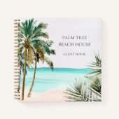 Tropical Beach House Ferienvermietung Gästebuch Notizblock (Vorderseite)