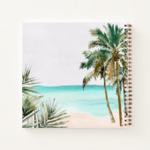 Tropical Beach House Ferienvermietung Gästebuch Notizblock (Rückseite)