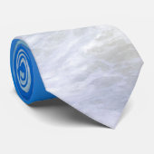 Tropical Beach Island Paradise Foto Krawatte (Gerollt)