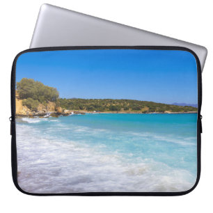 Tropical Beach Island Paradise Foto Laptopschutzhülle