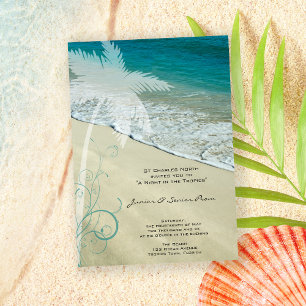 Tropical Beach Junior / Senior Prom Einladung