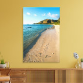 Tropical Beach Landschaft, Fidschi Leinwanddruck (Insitu (Wohnzimmer))
