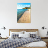 Tropical Beach Landschaft, Fidschi Leinwanddruck (Insitu (Schlafzimmer))