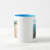 Tropical Beach Landschaft, Fidschi Tasse (Zentrum)