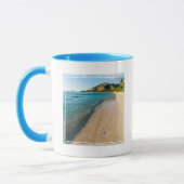 Tropical Beach Landschaft, Fidschi Tasse (Links)