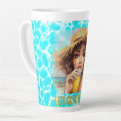 Tropical Beach, Lets Go to The Beach, Milchtasse (Linke Ecke)