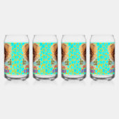 Tropical Beach, Lets Go to The Beach, Orange  Dosenglas (Links)