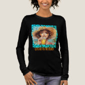 Tropical Beach, Lets Go to The Beach Tri-Blend Shi Shirt (Vorderseite)