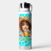 Tropical Beach, Lets Go to The Beach, Trinkflasche (Hinten)