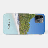 Tropical Beach mit Palms Case-Mate iPhone Fall Hülle (Rückseite (Horizontal))