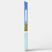 Tropical Beach mit Palms Mit Monogramm Case Mate i (Rückseite / Links)