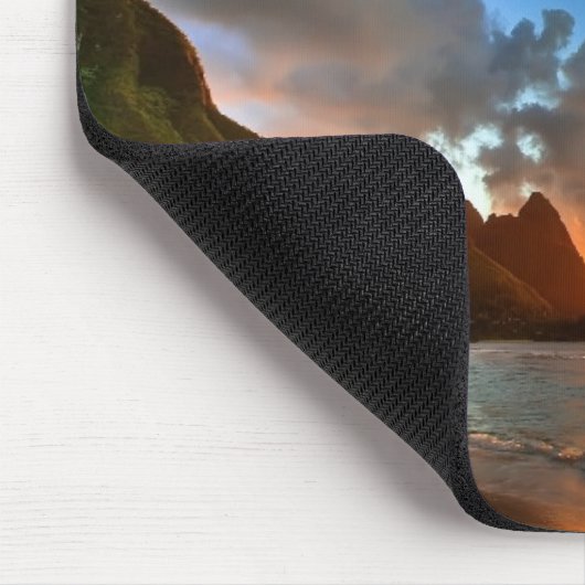 Tropical Beach Mouse Pad Mousepad (Ecke)