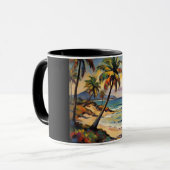 Tropical Beach Mug Tasse (Vorderseite Links)
