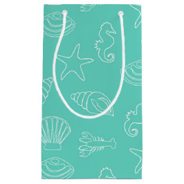 Tropical Beach Muschel Gefallen Geschenktasche Kleine Geschenktüte