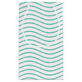 Tropical Beach Muschel Gefallen Geschenktasche Kleine Geschenktüte (Rückseite)