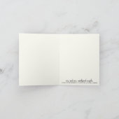 Tropical Beach Muscheln Starfish Nautilus Summer Dankeskarte (Innenseite)