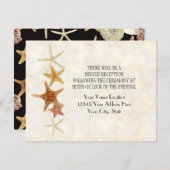 Tropical Beach Muscheln Starfish Nautilus Summer Einladung (Vorne/Hinten)