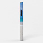 Tropical Beach Nautical Ship-Ruder Monogram Case-Mate iPhone Hülle (Hinten/Rechts)