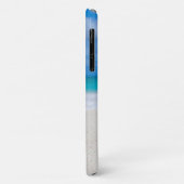 Tropical Beach Nautical Ship-Ruder Monogram Case-Mate iPhone Hülle (Hinten/Links)