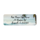 Tropical Beach Ocean Palm Trees & Lights Wedding (Vorne)