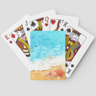 Tropical Beach Ocean Waves Fahrrad spielen Karten Spielkarten