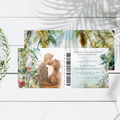 Tropical Beach Palm Tree | Boarding Pass