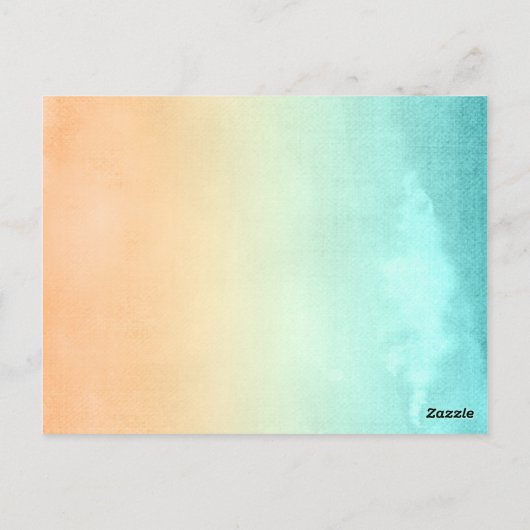 Tropical Beach Palm Tree Hochzeit Tischnummer (Rückseite)