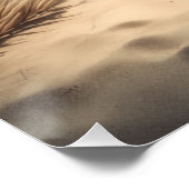 Tropical Beach Palm Trees Türkis Wasser Poster (Ecke)