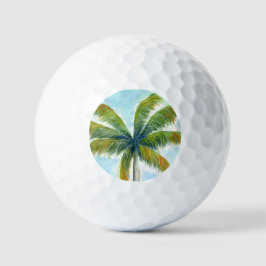 Tropical Beach Palme an einem sonnigen Tag Golfball