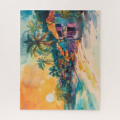 Tropical Beach Paradise Puzzle (Vertikal)