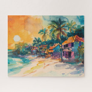 Tropical Beach Paradise Puzzle