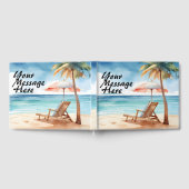 Tropical Beach Party Gästebuch (Voll)